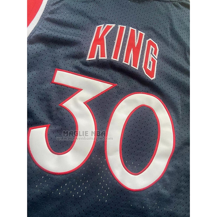 Maglia
 Bernard King NO 30 New York Knicks Mitchell & Ness 1982-83 Blu
